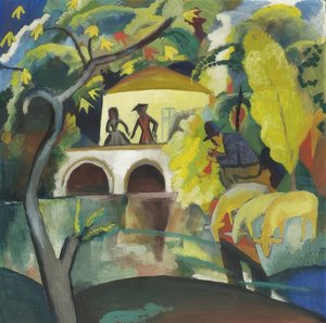 Rococo by August Macke