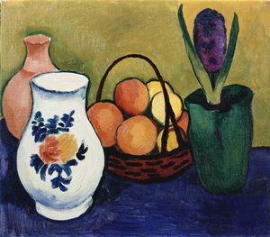 The White Jug with Flower and Fruit