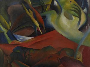 The Storm, 1911 by August Macke