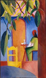 Turkish Café by August Macke