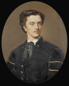 August Prinzhofer Portrait Knappe by August Prinzhofer