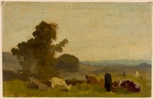 Landscape Study by August Seidel