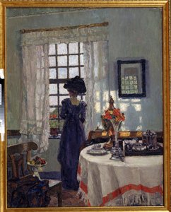 Woman at the Window by August von Brandis