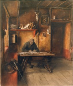 The Village Scribe by August von Pettenkofen