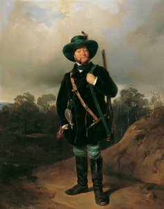Josef Strommer as a Hunter