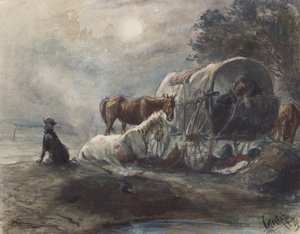 Overnight in the Covered Wagon