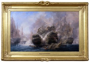 The Battle of Trafalgar, Oct. 21st 1805, 2.15 P.M. The Aftermath