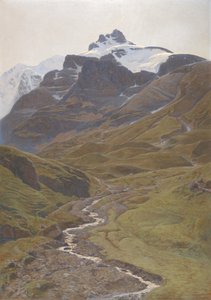 View of the Wilde Frau by Auguste Baud Bovy