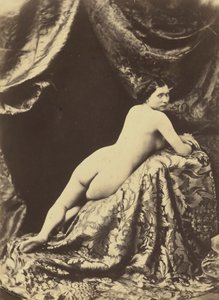 Nude Study, c. 1855 by Auguste Belloc
