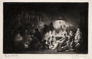 The Franconian Circus by Auguste Brouet