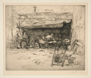 The Tinkers by Auguste Brouet