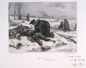 After the Battle of Champigny, Franco-Prussian War, 1870-1871