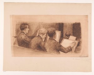 Lesson in the Drawing School