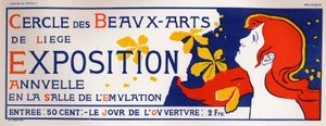 Fine Arts Exposition in Liege, c.1895