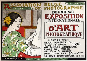 Photographic art exhibition at the Musee Moderne, Brussels