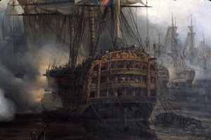 Battle of Trafalgar (detail)