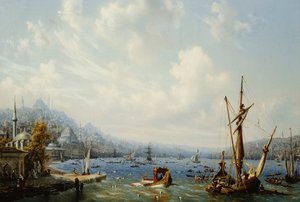 Boats on the Bosphorous, off Constantinople