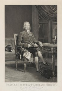Charles Maurice de Talleyrand-Perigord by Auguste Gaspard Louis Desnoyers