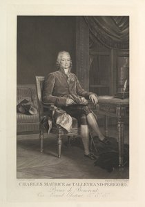 Portrait of Charles Maurice de Talleyrand-Périgord by Auguste Gaspard Louis Desnoyers