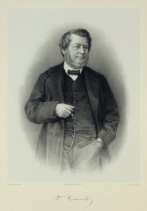 Portrait of Adolphe Guéroult by Auguste Lemoine