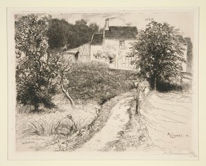 At Bellot (Seine-et-Marne) by Auguste Lepere