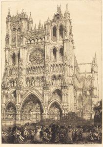 Amiens Cathedral by Auguste Lepere