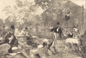 Au Coq des Bruyeres, 1888