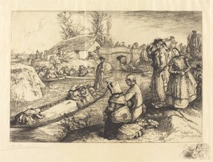 Burial in the Vendeen Marsh