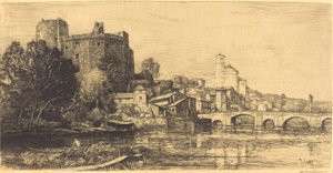 Clisson by Auguste Lepere