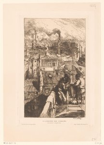 View of the Roofs in the Gobelins District in Paris