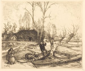 In the Deluged Marsh - The Shepherd