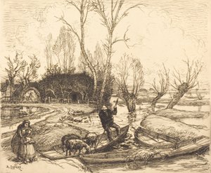 In the Deluged Marsh - The Shepherd