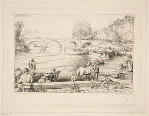 L by Auguste Lepere