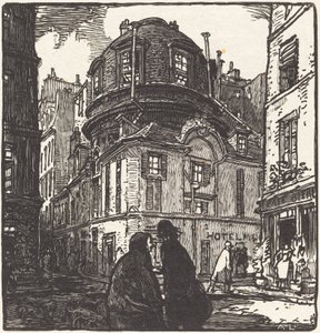 The Old Academy of Medicine by Auguste Lepere