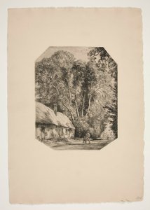 Le Bout Genet (Crevecoeur-le-Grand) by Auguste Lepere