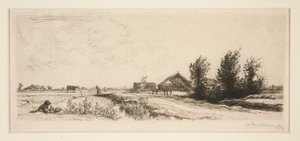 The Little Cowkeeper by Auguste Lepere
