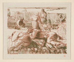 Workers by Auguste Lepere