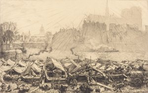 The Great Apple Market, 1917