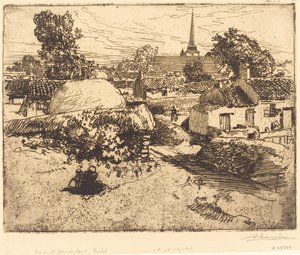 View of St.-Jean-de-Mont, Vendee