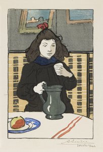 Young Girl with a Pitcher