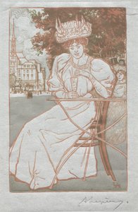 Paris Almanac, 1897: Summer by Auguste Louis Lepère