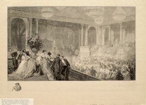 Party given at the Tuileries for the 1867 Exhibition