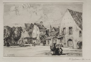 Provins by Auguste Louis Lepère