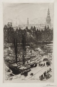 Amsterdam, view of Victoria Hotel