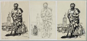 In Morocco, 1914 by Auguste Louis Lepère