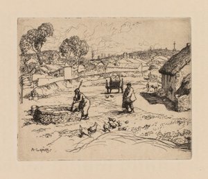 Auguste Lepère: La Masure Vendée