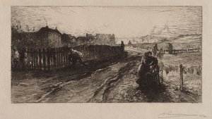 At the Fortifications, Porte de Versailles
