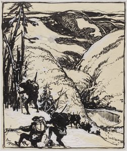 In the Vosges by Auguste Louis Lepère