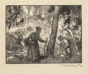 Fontainebleau Forest: Mushroom Hunters at the Rocher Bernard