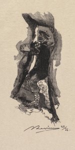 Fontainebleau Forest: Pass of the Seven Caverns by Auguste Louis Lepère